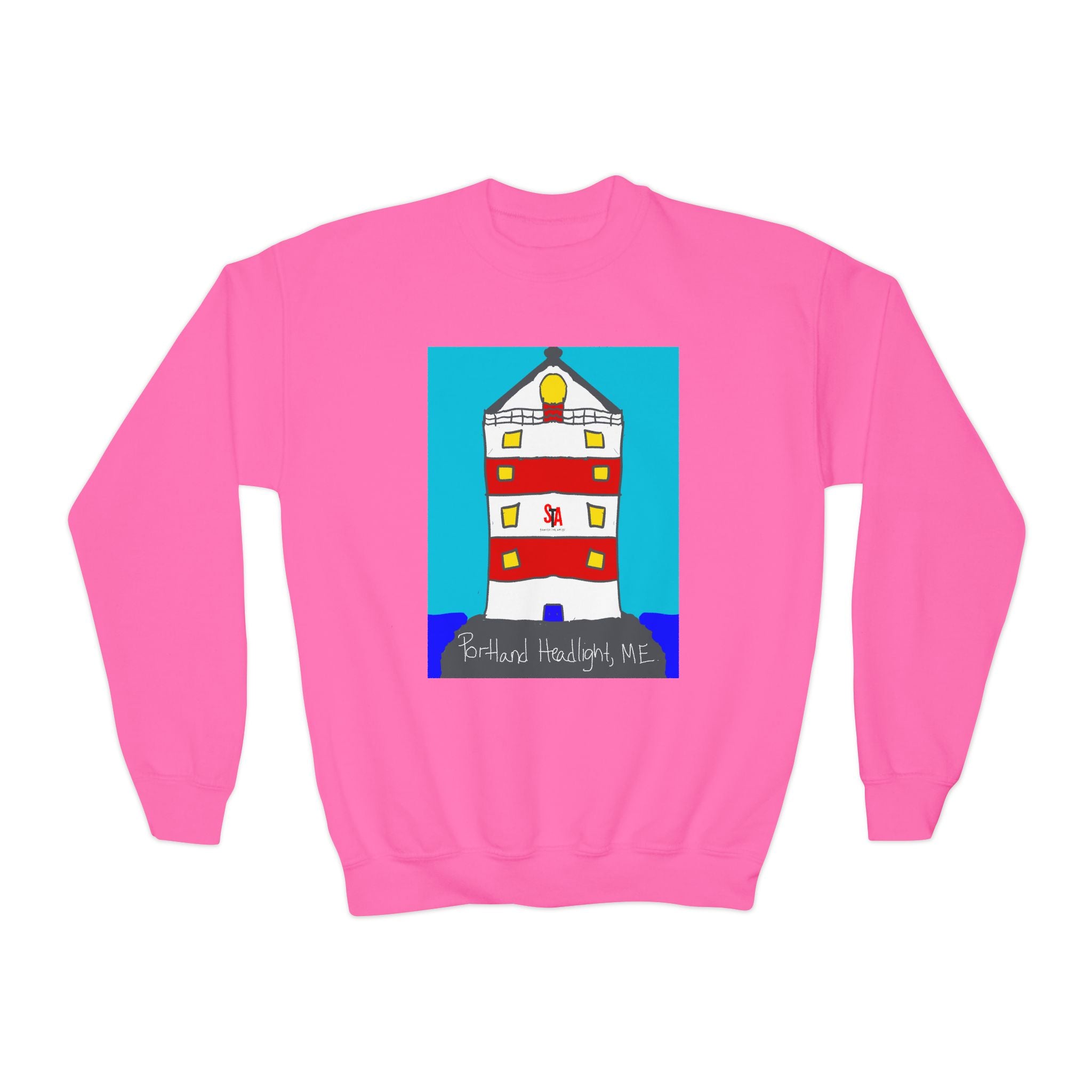 Portland Headlight Crewneck Sweatshirt (Kids)