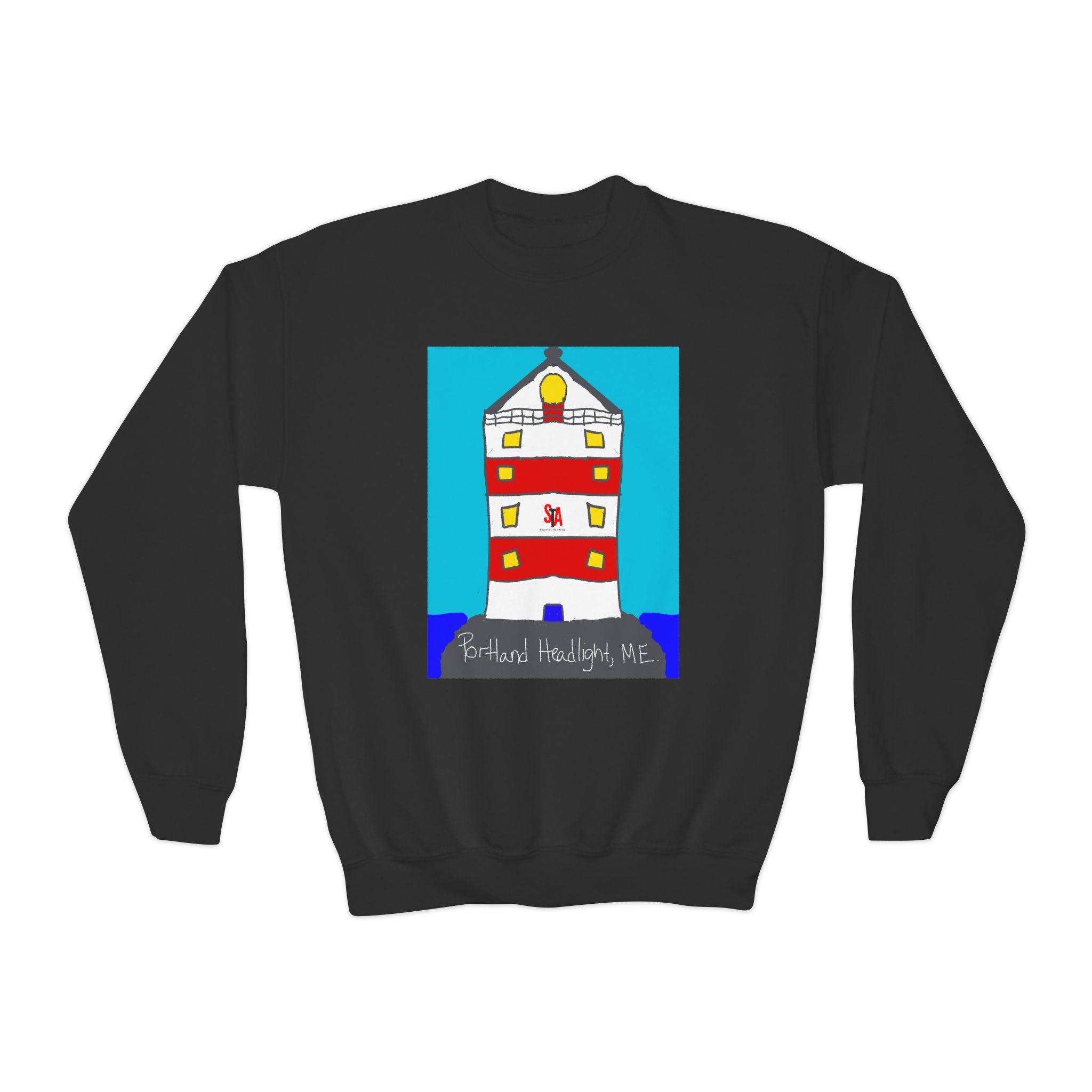 Portland Headlight Crewneck Sweatshirt (Kids)